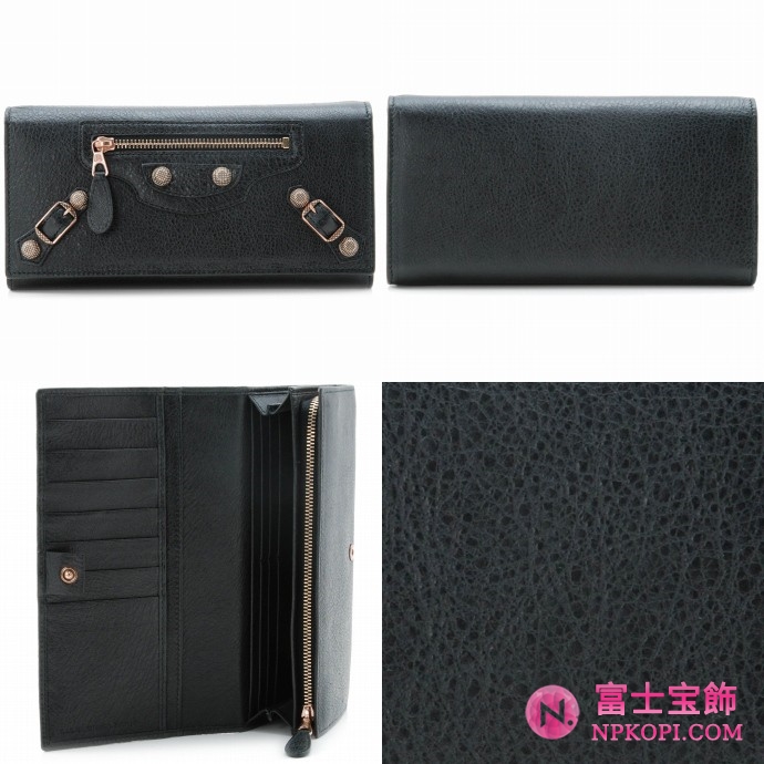 BALENCIAGA/バレンシアガ 2012年春夏GIANT CONTINENTAL長財布 253054 D940O 1000 